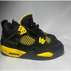 Size 4 - Nike Air Jordan 4 Retro GS Thunder 2023 Men's Shoes